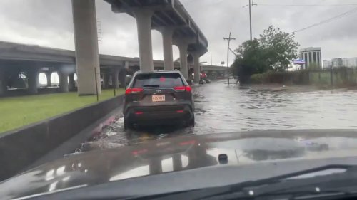 US: Heavy Rain Causes Flooding, Road Closures in Greater New Orleans