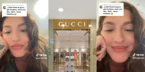 Gucci Store Worker Says She Was Let Go For Keeping ‘Freebie’ Clothes