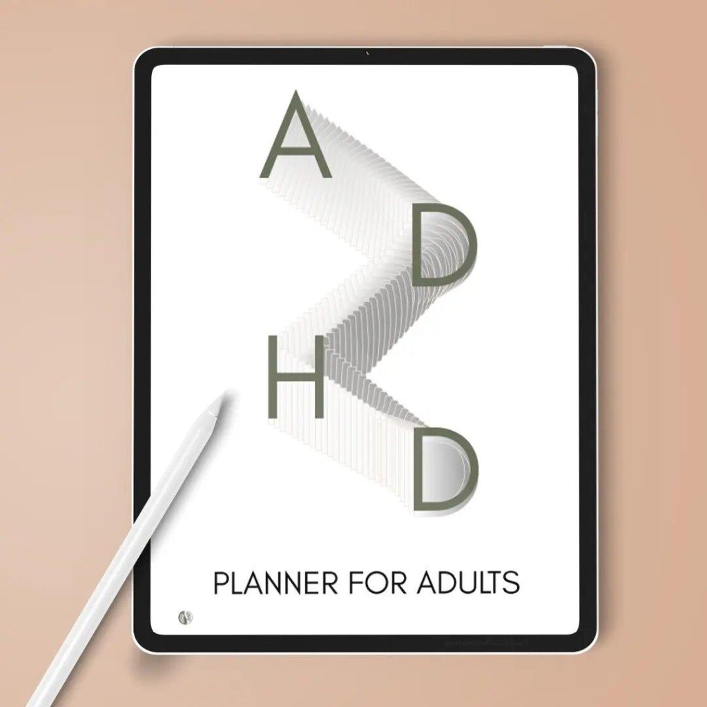 ADHD Planner for Adults - cover