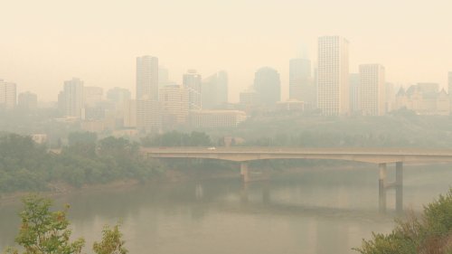 Air quality in Alberta worst in the world Sunday