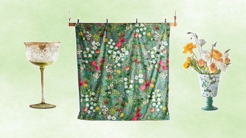 New spring Anthropologie homeware from $20 is a green dream