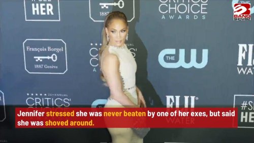 Jennifer Lopez was subjected to abuse in her past relationships