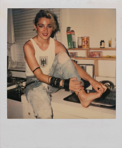 66 long-lost polaroids of madonna in '83 show a mega star on the verge