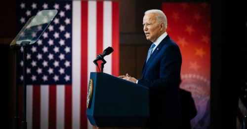 Biden condemns 'selfishness' of stolen election lie pushed by Trump