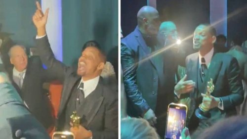 Will Smith Caught On Video Partying Hard After Slaping Chris Rock 