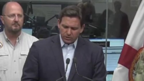 Ron DeSantis appears concerned Florida 'golf courses' threatened by Hurricane Ian