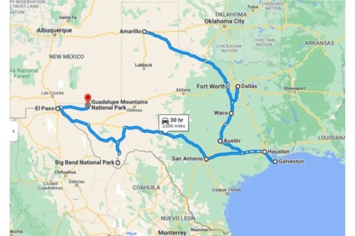 How to Road Trip Across Texas in 12 Days