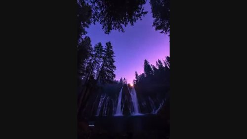 Magical Milky Way Timelapse Filmed at California State Park
