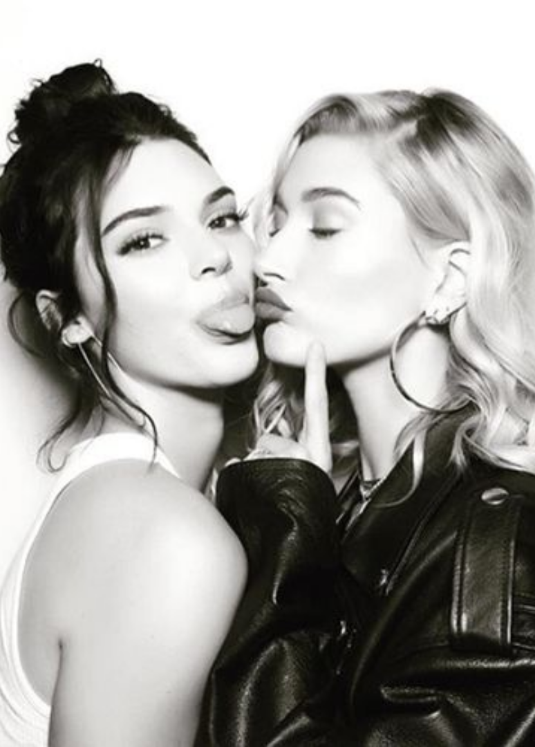 Kendall Jenner And Hailey Bieber Share Weird Ways They Used To Practise Kissing