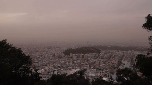 Greece: Sahara dust clouds Greek cities, including capital Athens