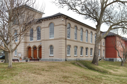 The courthouse in Dorchester County, MD where enslaved African Americans were auctioned, tried or jailed.