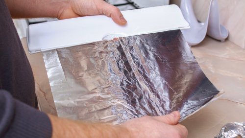 This Aluminum Foil Trick Will Help You Save Time On Your Next Paint Job