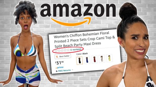 Trying Amazon Bathing Suits with NO REVIEWS!! *first impressions*