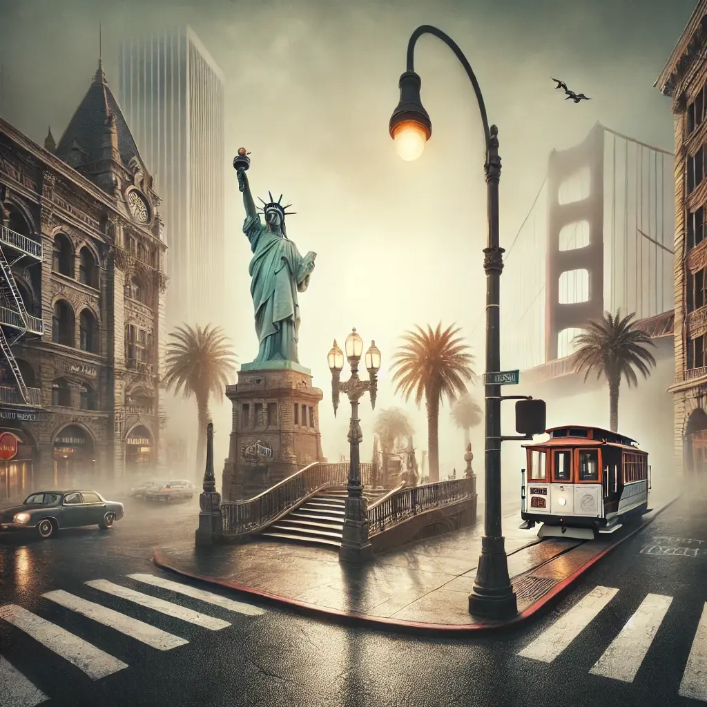 SAN FRANCISCO, LOS ANGELES AND NEW YORK - cover