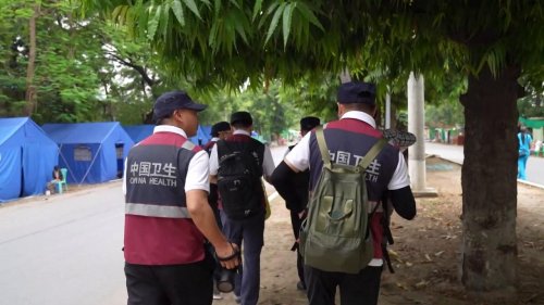 Myanmar (Burma): Chinese health team completes post-quake disease prevention work in Myanmar