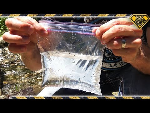 Bet you didn't know you could use a sandwich bag as an emergency fire starter