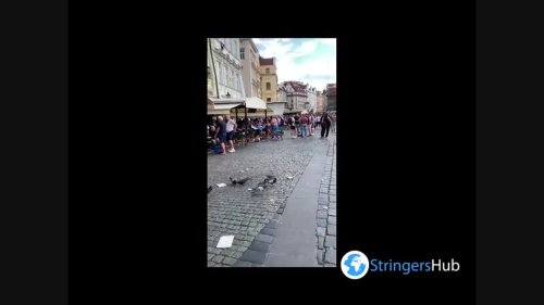Czech Republic: Fans Leave Trash On Streets In Prague After Europa Conference Final