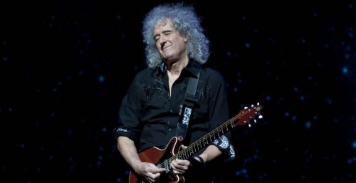 7 months after a stroke, Queen's guitarist plays 'Bohemian Rhapsody' 