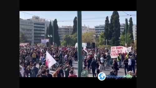 Protesters Hit The Streets Of Athens Greece Flipboard 8650