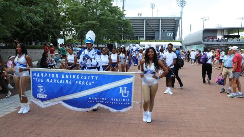 HU Marching Force performs at U.S. Open Aug. 31, 2022