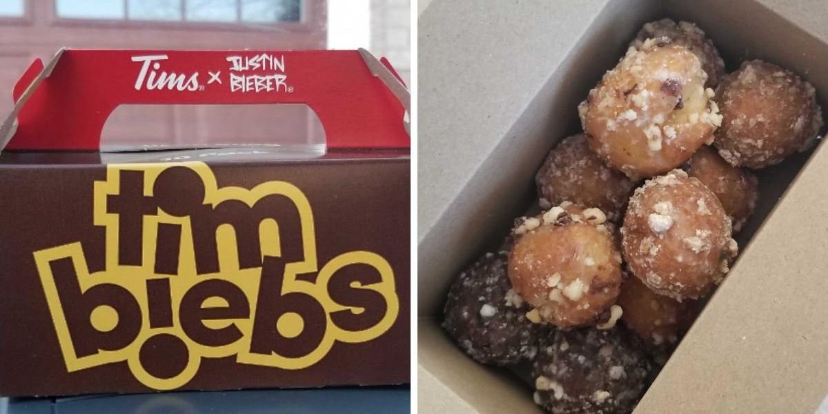Timbiebs Have Just Arrived At Tim Hortons & I Tried Them So You Don't Have To