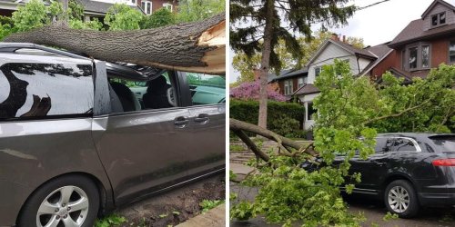 A Wild Storm Rolled Through Ontario & The Videos Are Terrifying