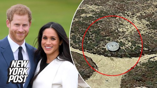 Flying saucer' found near Harry and Meghan's $14 million mansion – and it could be embarrassing for Nasa