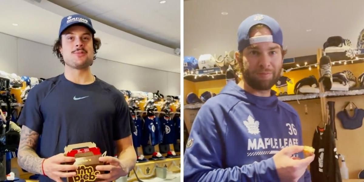 The Toronto Maple Leafs Just Tried Timbiebs & The Video Is So Perfectly Canadian