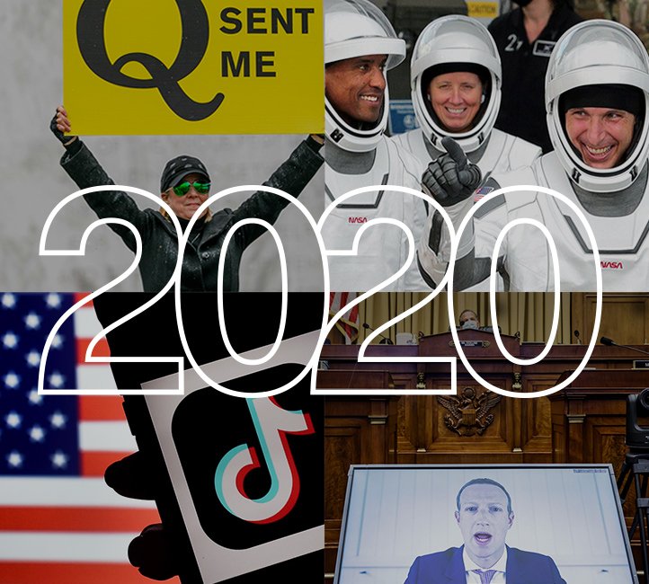 The Year in Tech Review 2020 cover image