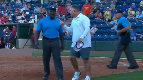 Watch the strangest ejection in college baseball history