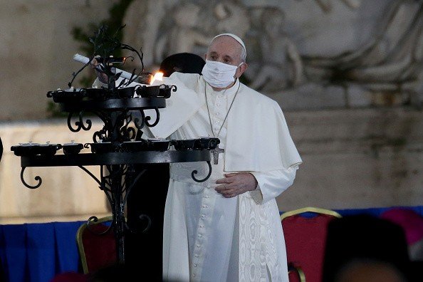 Pope Francis Leads The Prayer For Peace
