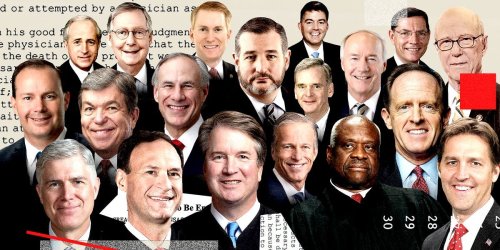 Behind a looming wave of state abortion bans there are a lot of men