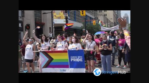 First in-person LGBT+ Pride after Covid-19 in Toronto, Canada