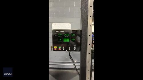 8-Year-Old Junior Olympian Shows His Speed on Treadmill