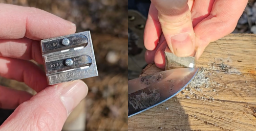 The pencil sharpener that could save your life