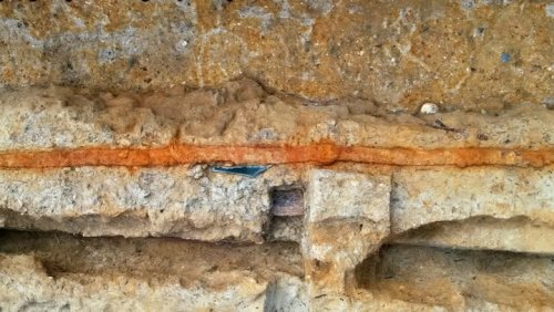 Archaeologists discover 8ft iron sword in 4th century Japanese burial mound