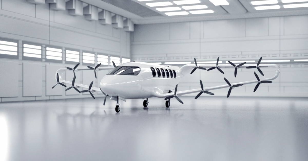 Craft Aero proposes a new type of 9-seat eVTOL