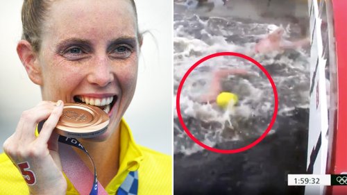 Aussie snatches medal in never-before-seen moment at Olympics