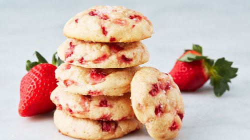 Strawberry Shortcake Cookies Put Store-Bought Sugar Cookies To Shame