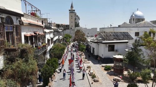 Syria: Syrian Christians commemorate Good Friday with ceremonies ahead of Easter