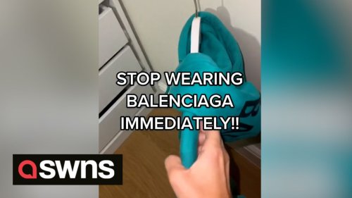 Balenciaga fan destroys £2,300 worth of clothes over teddy bear ad