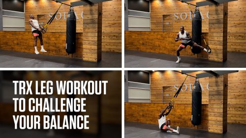 TRX Leg Workout to Challenge Your Balance