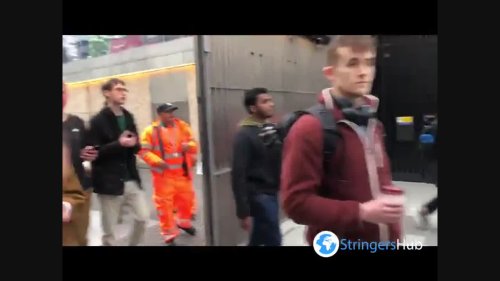 UK: Paddington Elizabeth Line Station Evacuated Due To Emergency Alarm 2