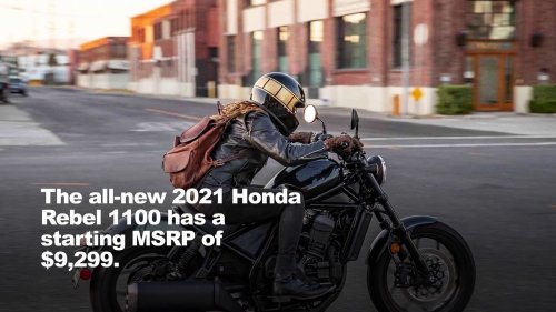 2021 Honda Rebel 1100 First Look
