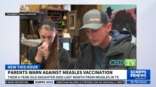 Parents whose unvaccinated child died from measles urge against vaccination