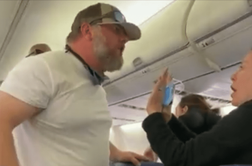 Texas man threatens flight attendant in scary airplane meltdown