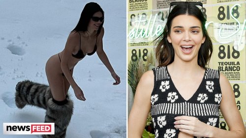 Kendall Jenner’s Snow Outfit Has The Internet Confused?!