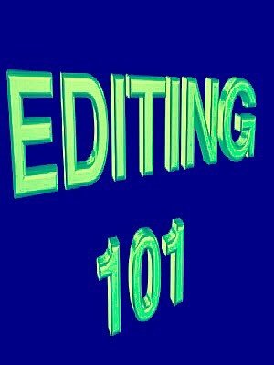 EDITING 101: cover image
