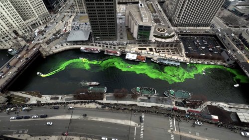St. Patrick’s Day 2023: Chicago River dyed green