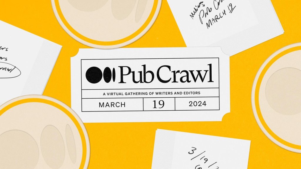 Medium Pub Crawl: A Virtual Meet-up for Editors and Writers